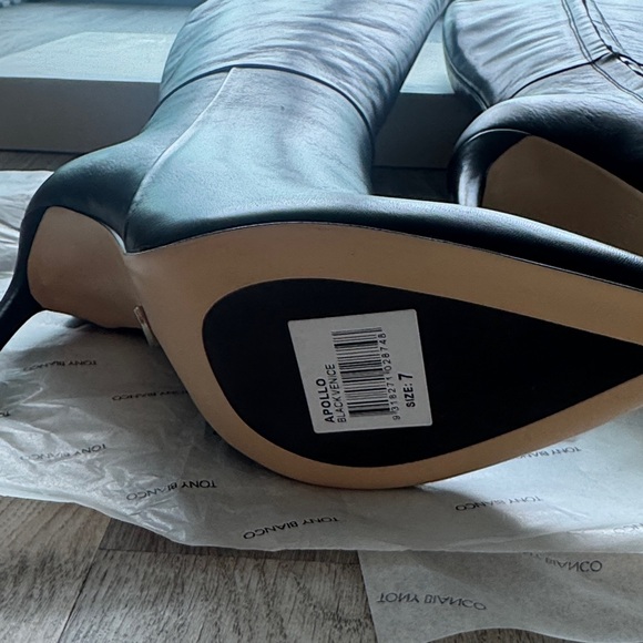 NWT Tony Bianco Apollo Black Venice Heeled Boot size 7 - Picture 8 of 16